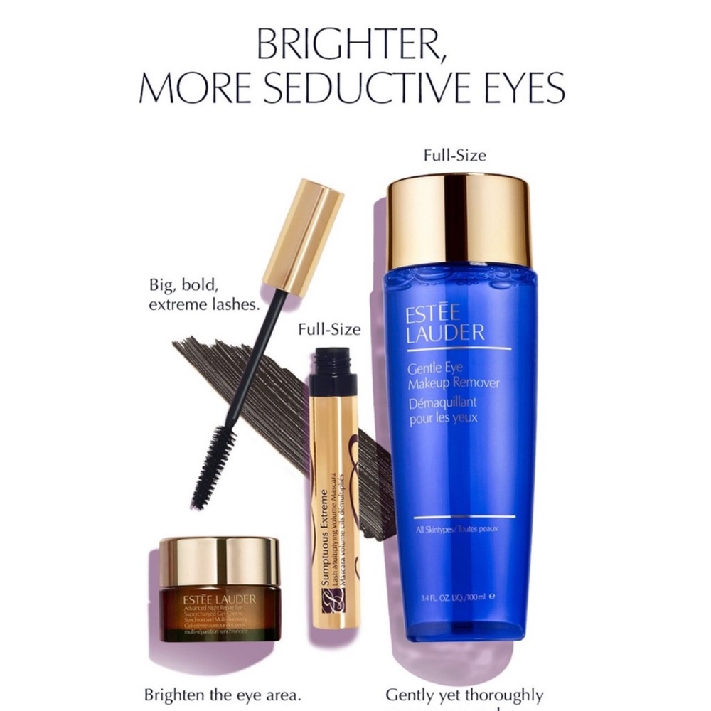 Estée Lauder 4 Piece Eye Set ~ New!